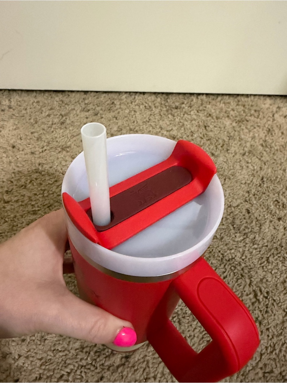 Stanley 30 oz Red Quencher H2.0 Tumbler - Picture 5 of 7